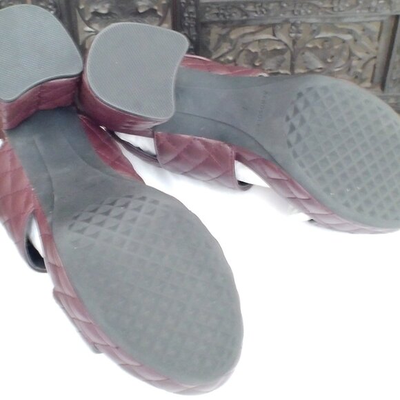 Women's Aerosoles Brown Platform Sandals, Size 7M - Picture 5 of 6